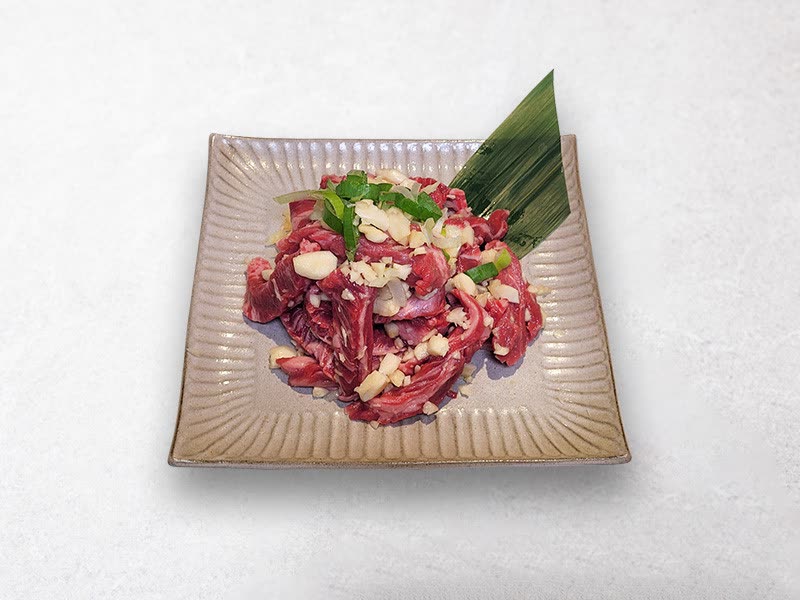 마늘 양념 소갈비살 Garlic Marinated Boneless Beef Short Rib — 제주특별집 홍대점 소고기 메뉴 · Jeju Special House Hongdae Korean BBQ menu (サムギョプサル · 烤肉)