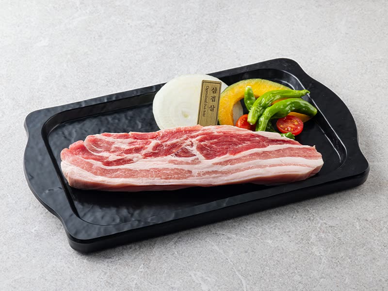 제주돼지 삼겹살 Jeju Pork Belly — 제주특별집 홍대점 단품 메뉴 · Jeju Special House Hongdae Korean BBQ menu (サムギョプサル · 烤肉)