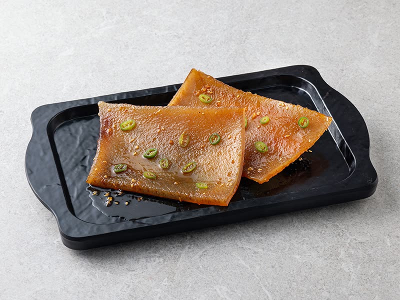제주돼지 껍데기 Jeju Pork Skin — 제주특별집 홍대점 단품 메뉴 · Jeju Special House Hongdae Korean BBQ menu (サムギョプサル · 烤肉)